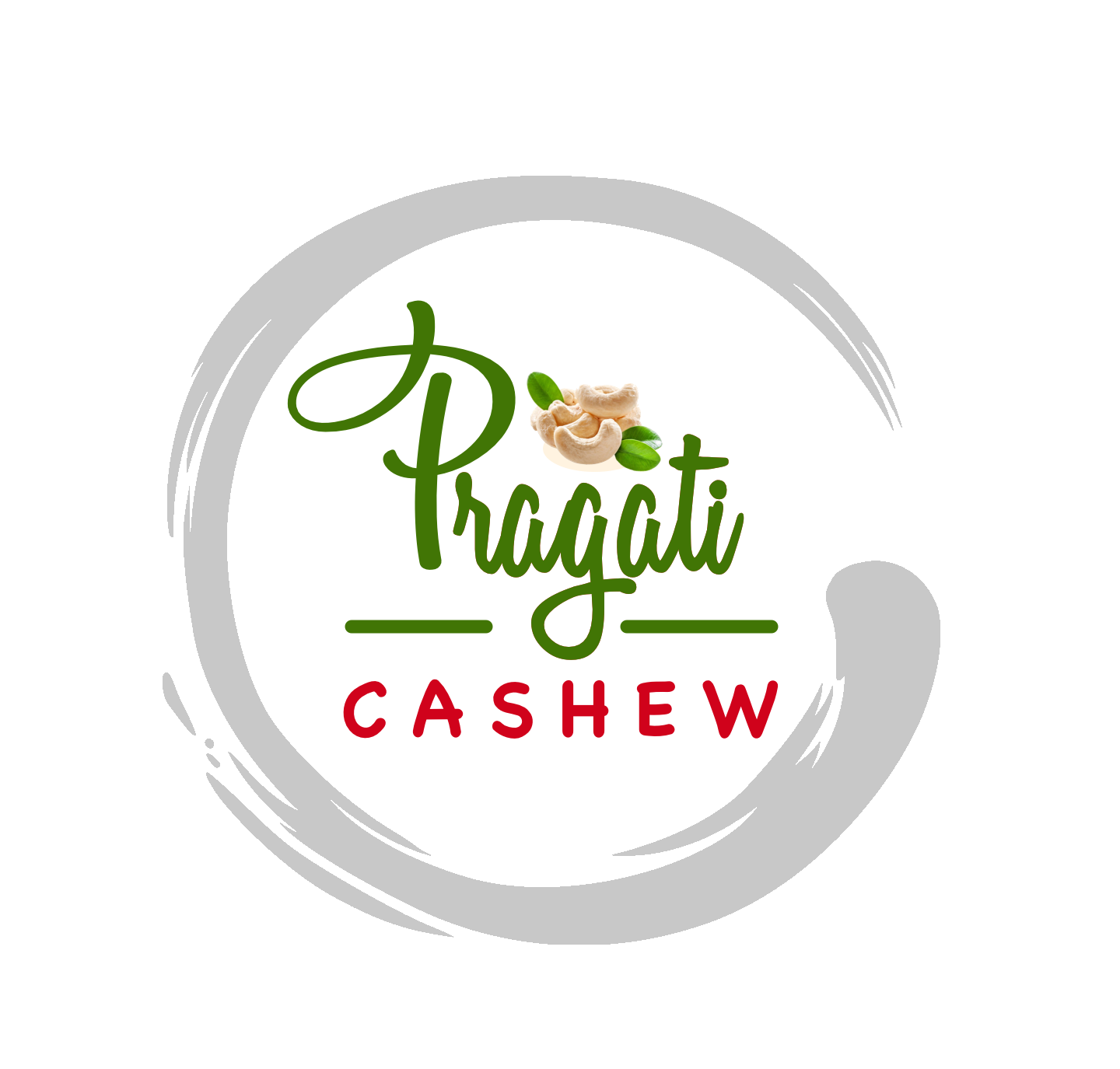 Pragati Cashew Logo